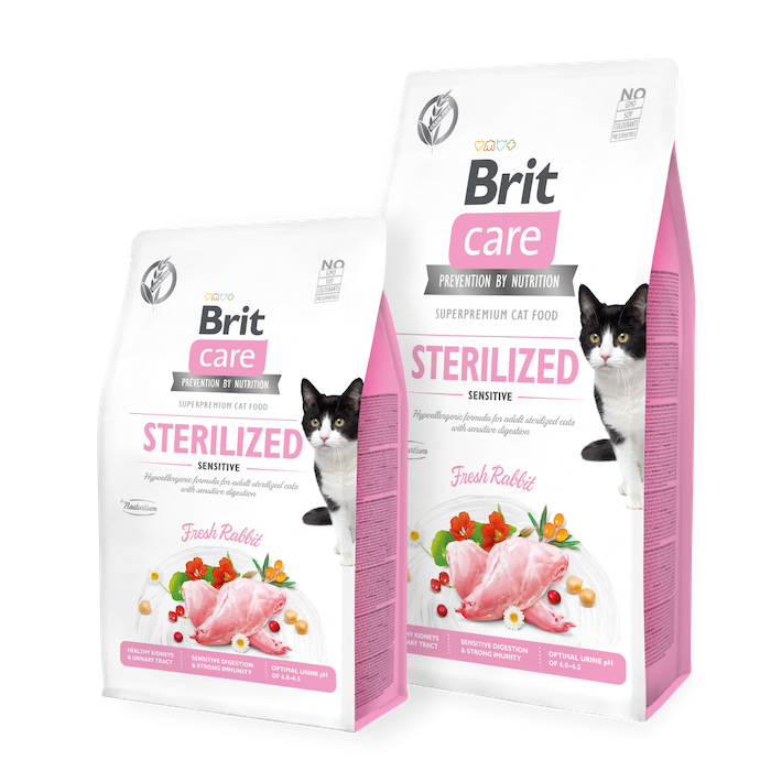 Brit Care Cat Grain-Free STERILIZED SENSITIVE