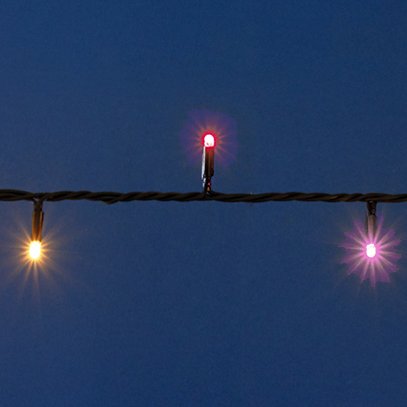 Connect De Luxe 100 ljósa - marglit ljós