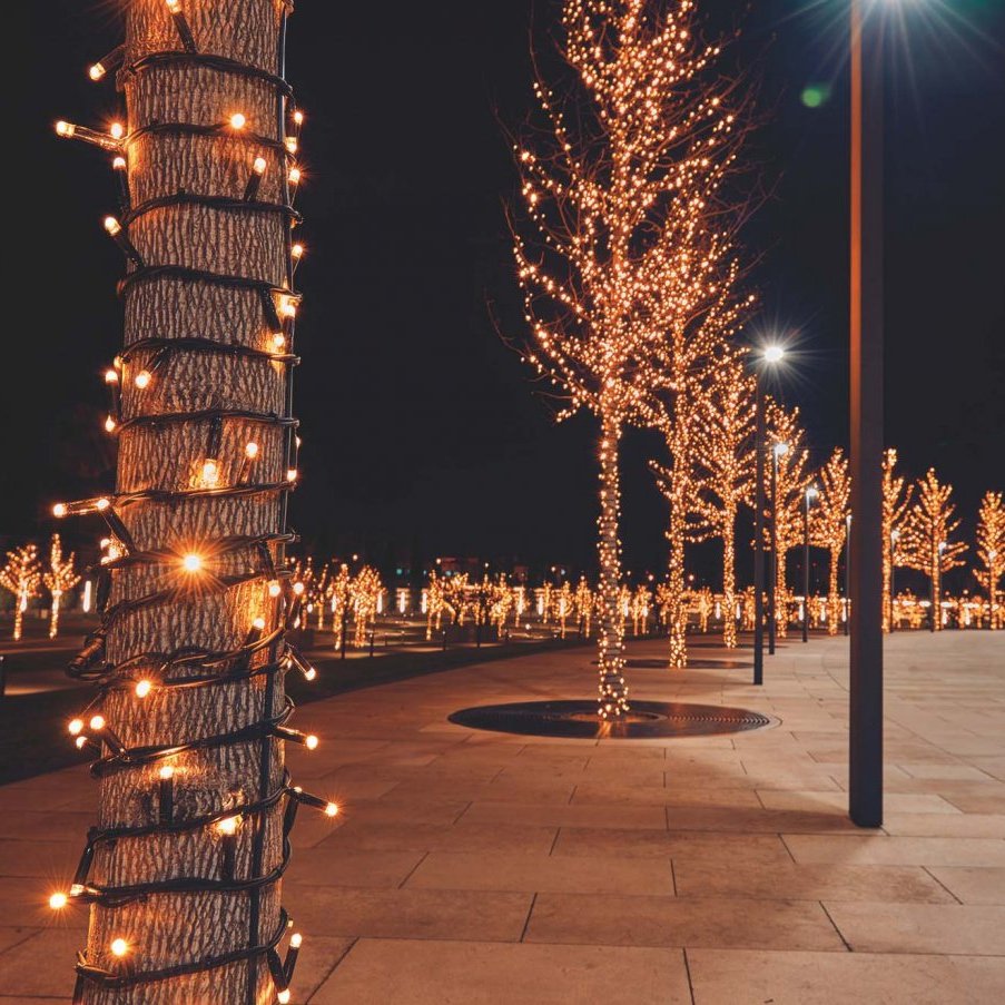 Connect De Luxe 100 ljósa - hlý ljós