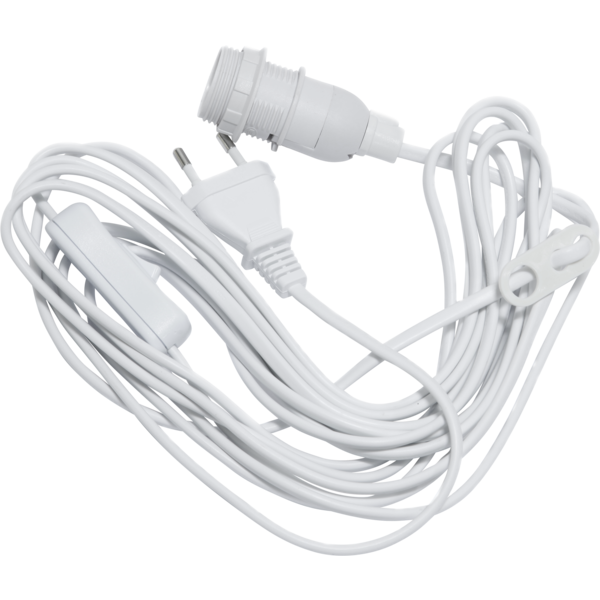 Basic E14 ljósastæði - hvít