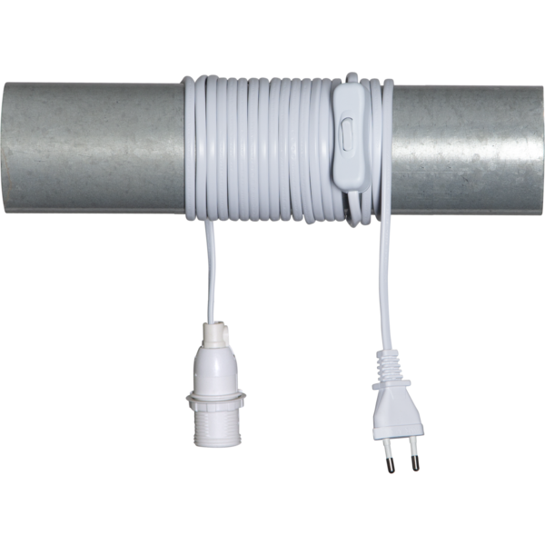 Basic E14 ljósastæði - hvít