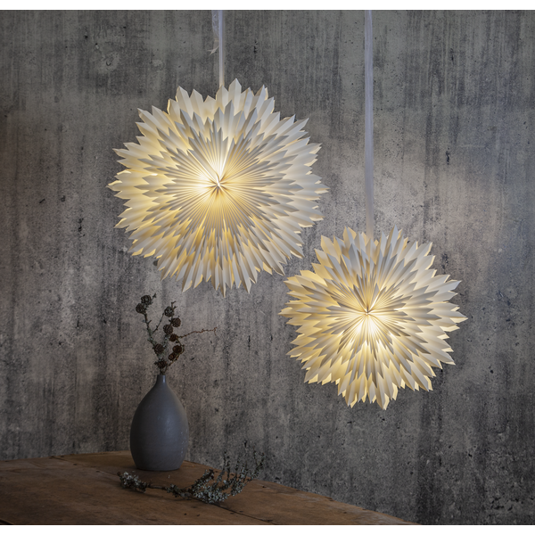 Ice pappastjarna - hvít