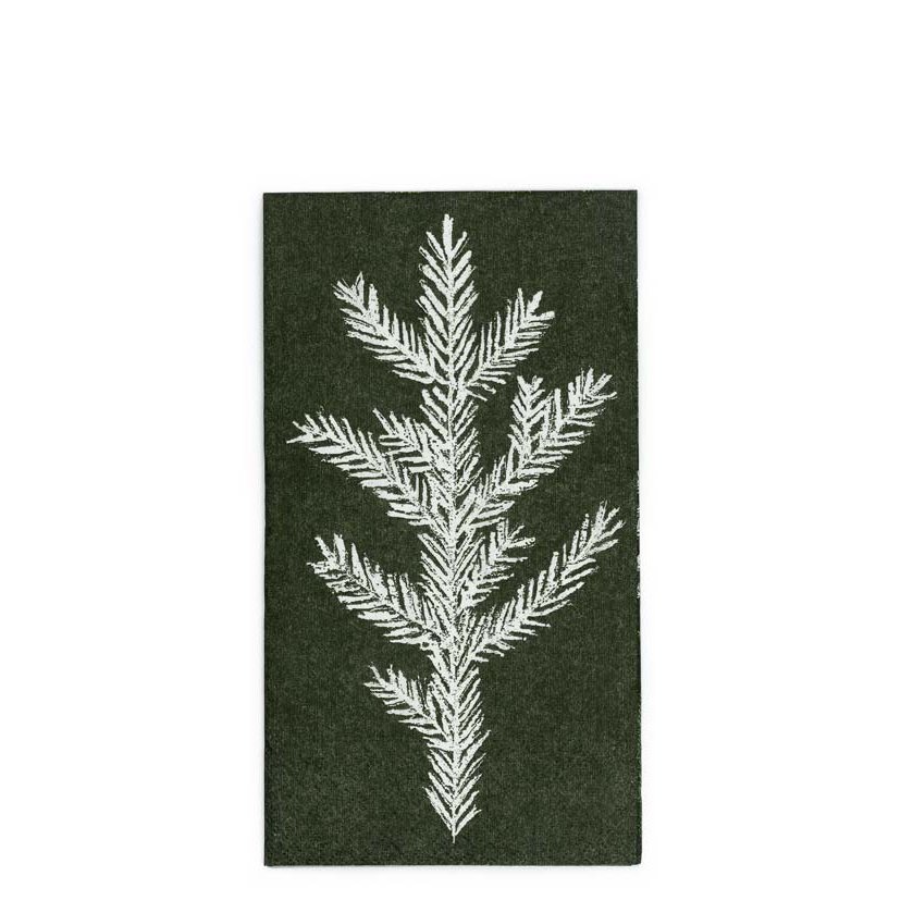 Hekla servíettur Greni - svart