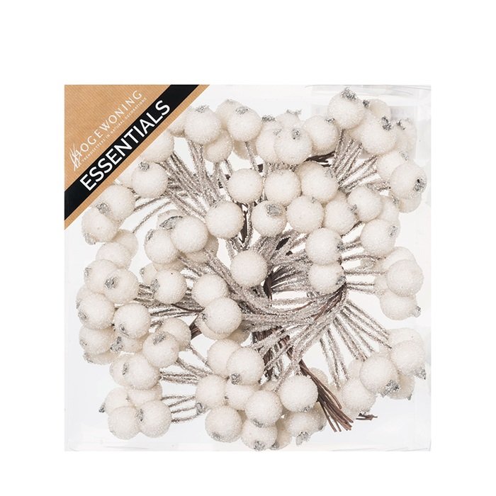 Skrautber á vír - frost