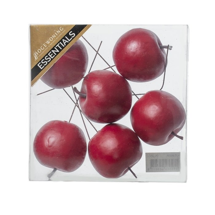 Epli á vír 5 cm - rauð