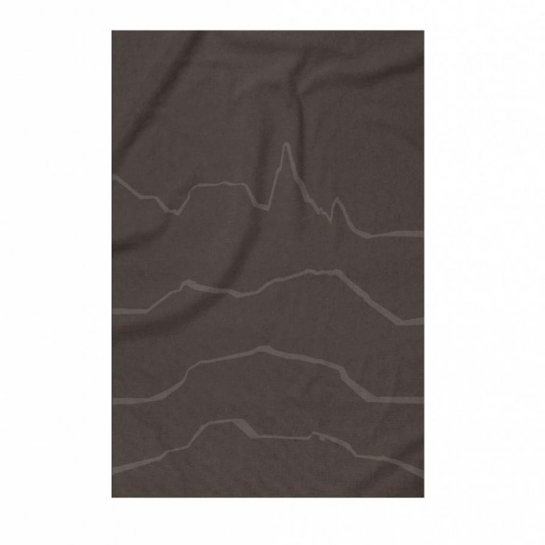 Vorhús handklæði Fjallasýn - brúnt