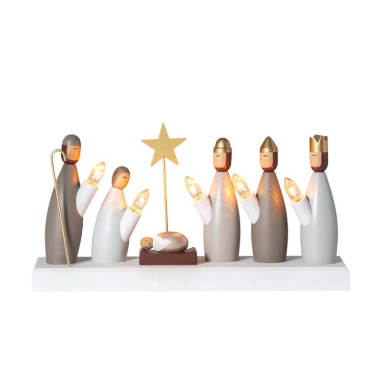 Krubba aðventuljós