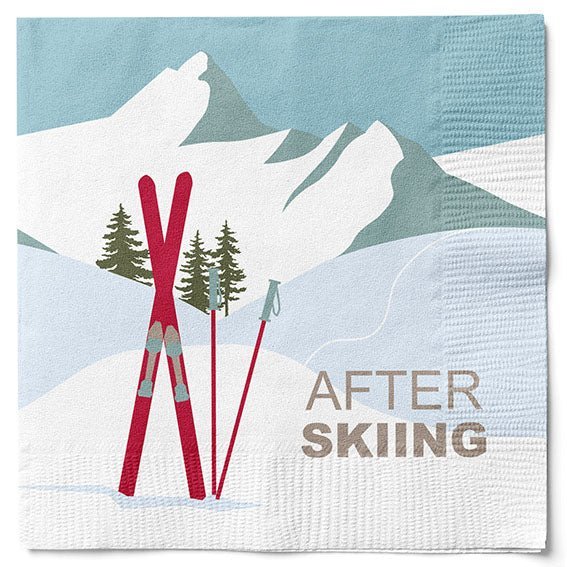 Servíettur After skiing