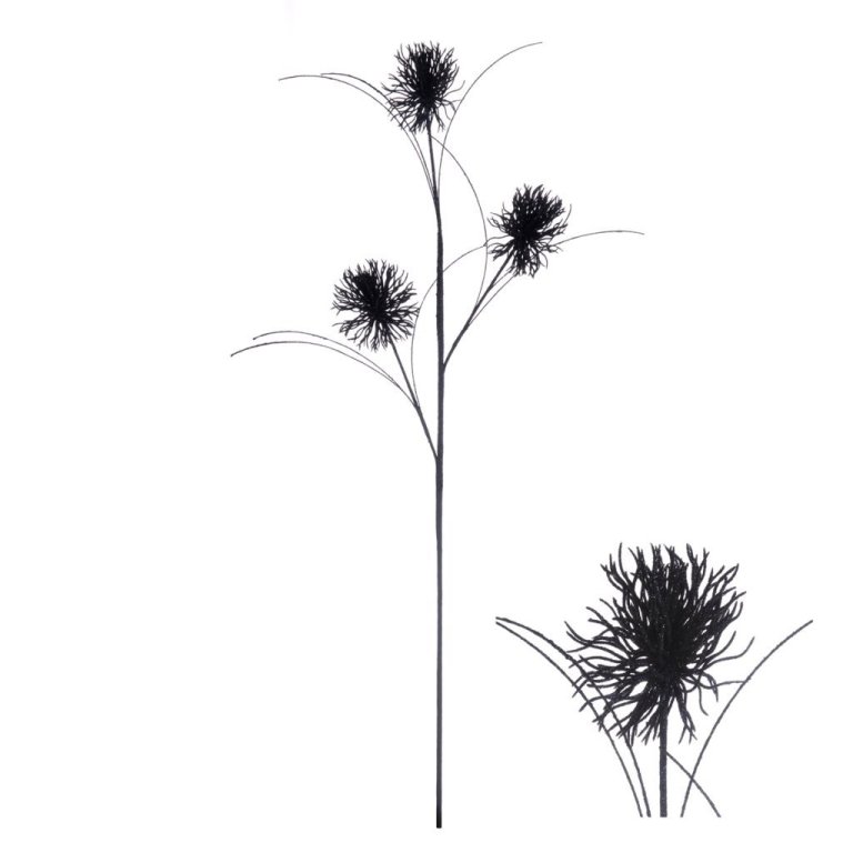 Steam thistles grein - svört