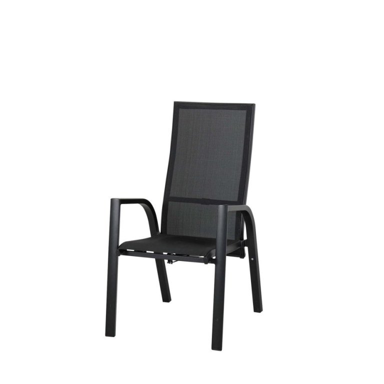 Dakota stóll - svartur