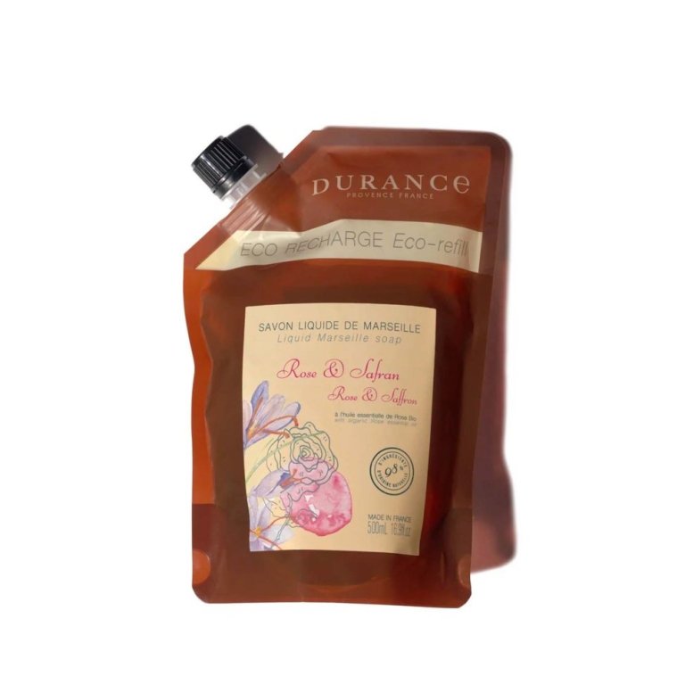 Áfylling sápa 500ml - Rose & Saffon