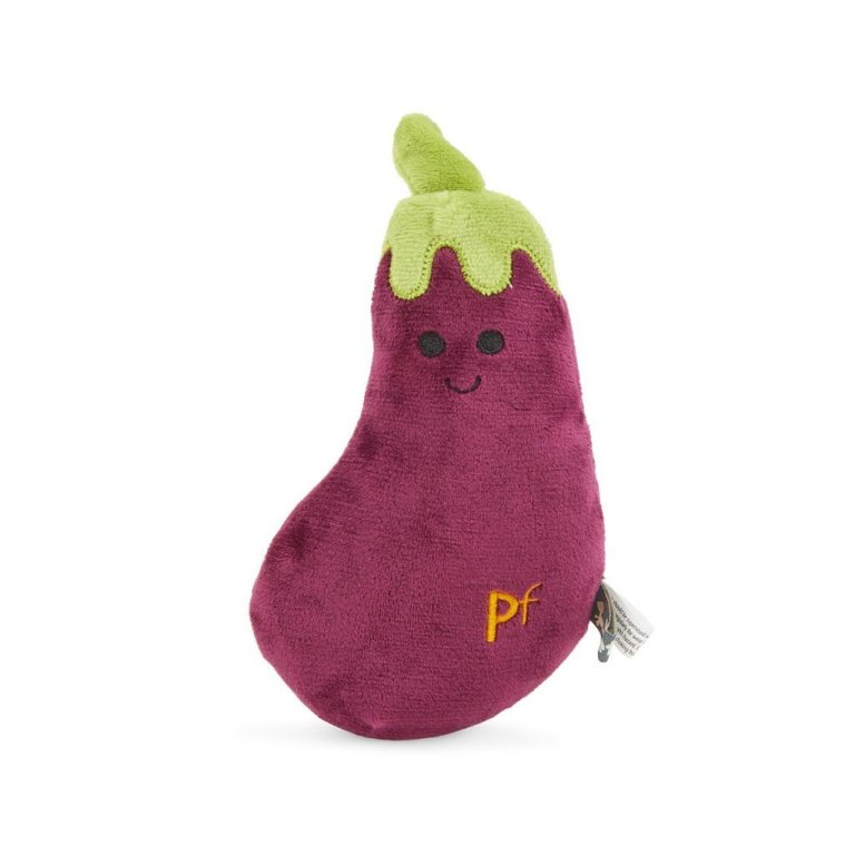 Plush Fluffy Aubri Aubergine