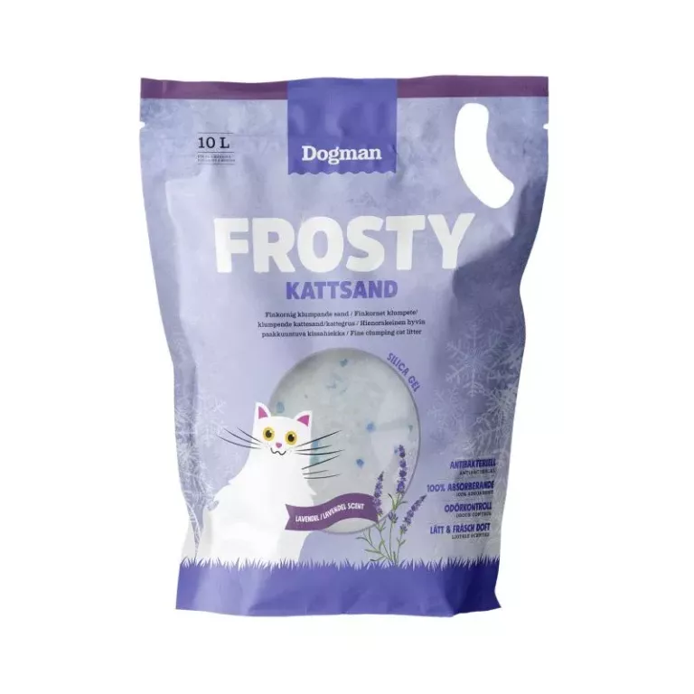 Dogman Frosty kattasandur 10L - lavander