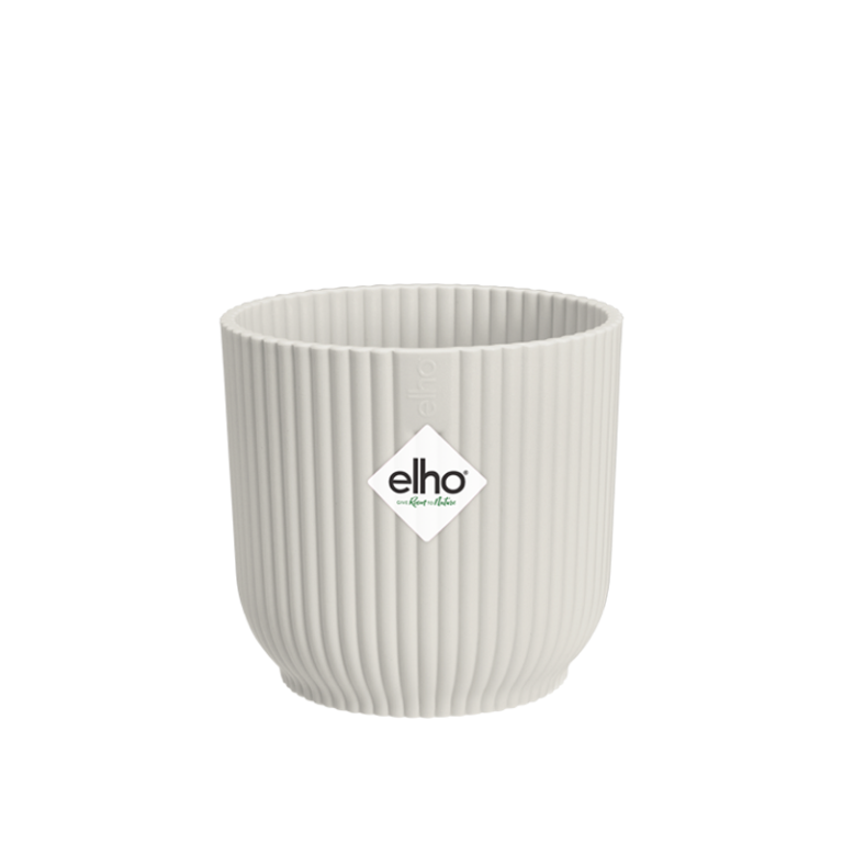 Vibes mini plastpottur - hvítur