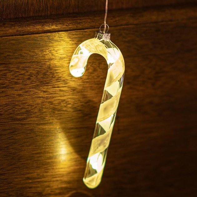 Hannah jólastafur með ljósi