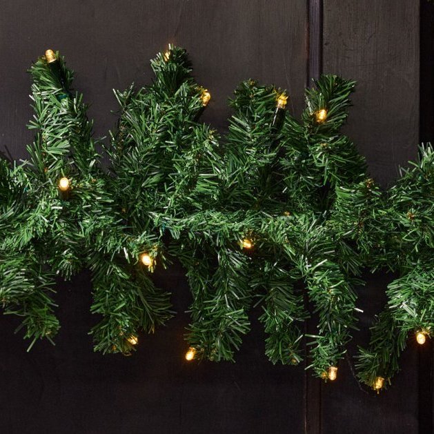 100 ljósa grenilengja - hvít ljós