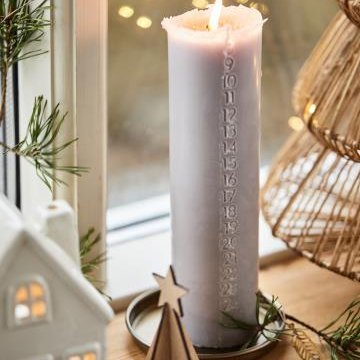 Dagatalakerti 30 cm - grænt