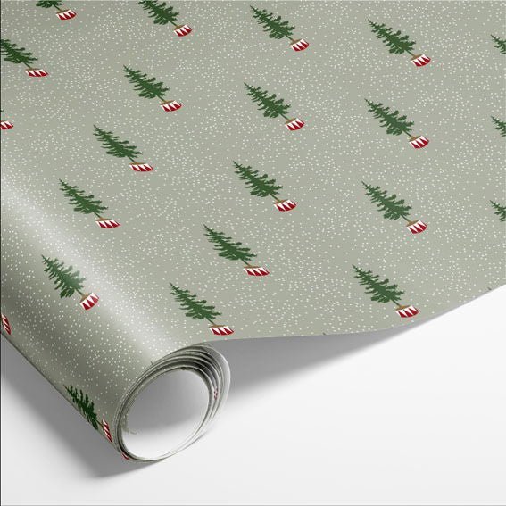 Gjafapappír Tiny tree 5m