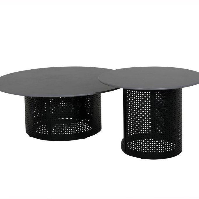 Damita borð, tvær stærðir - svört