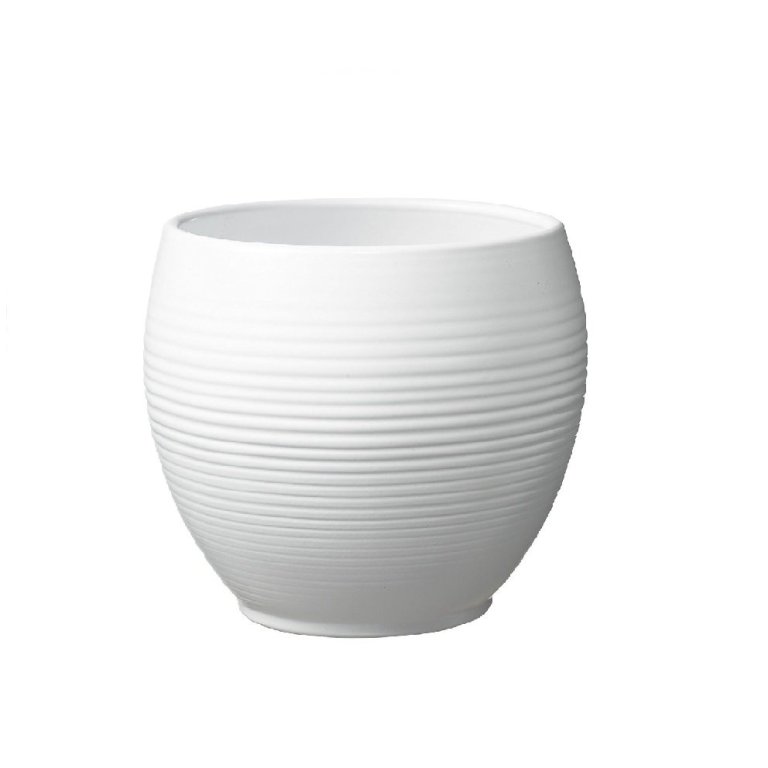 Manacor pottur - hvítur