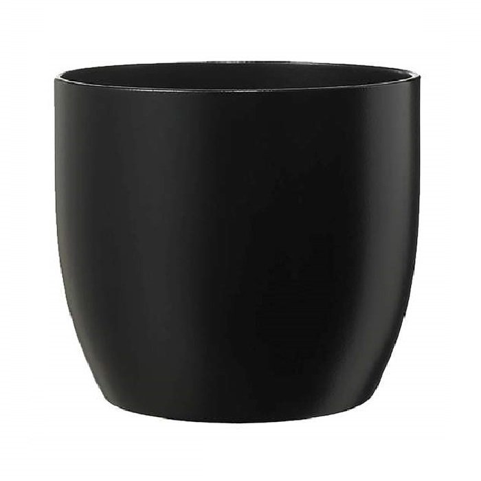 Basel pottur - svartur mattur