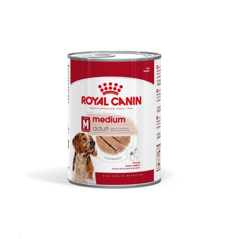 Medium Adult blautfóður í dós - 410gr