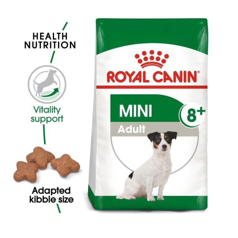 Mini Adult 8+ þurrfóður