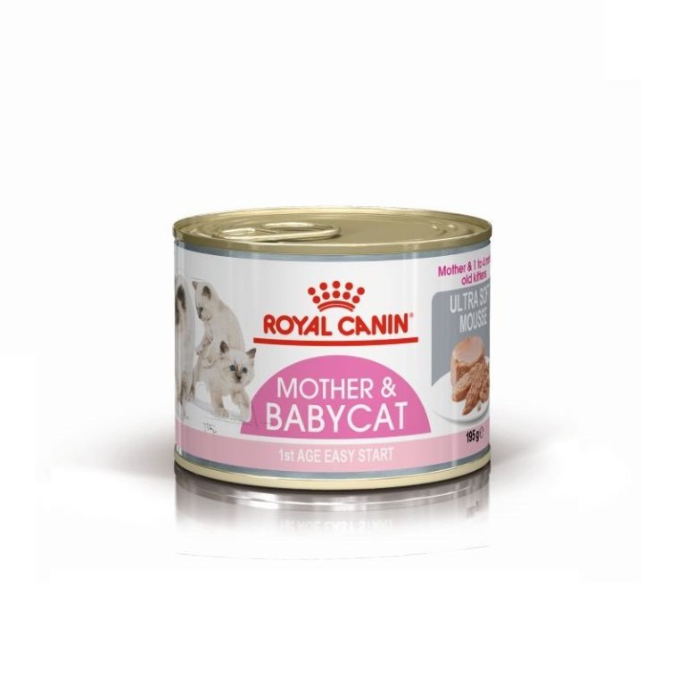 Mother & Babycat mousse í dós - 195gr