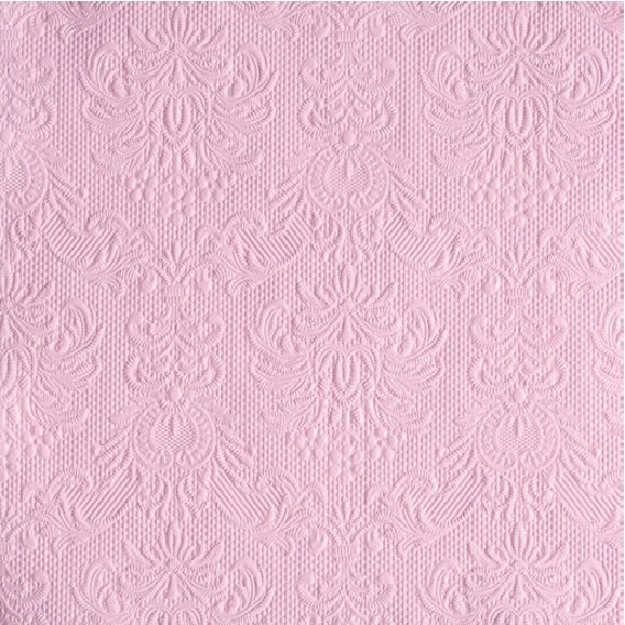 Ljósbleikar servíettur