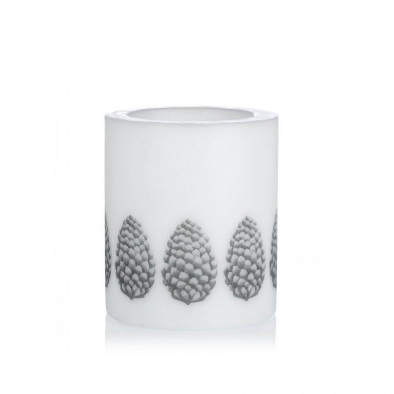 Hekla kerti Köngull - hvítt