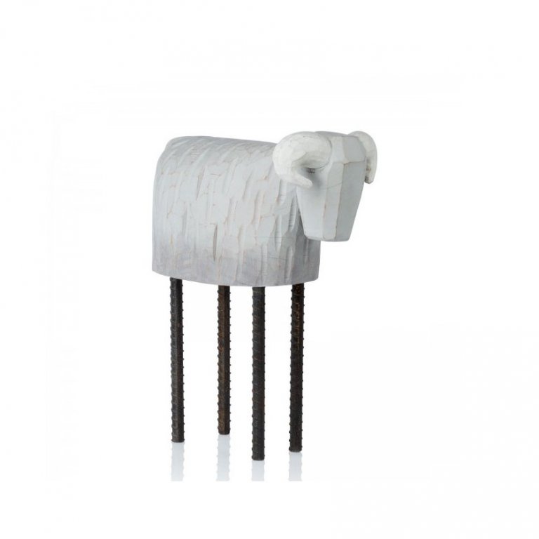 Hekla skúlptúr - Kind, hvít