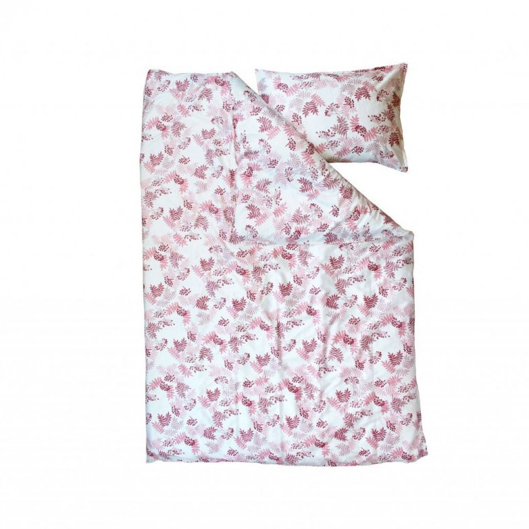 Vorhús sængurverasett, rautt