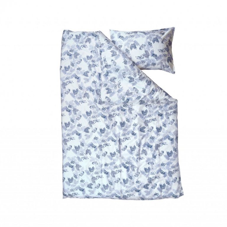 Vorhús sængurverasett, blátt