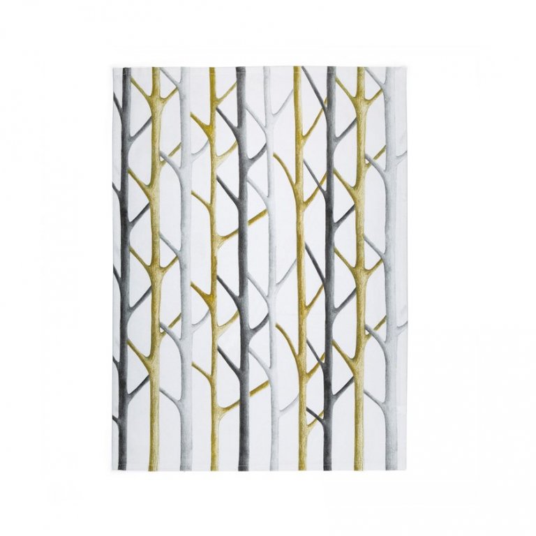 Hekla viskustykki - Gullnar greinar