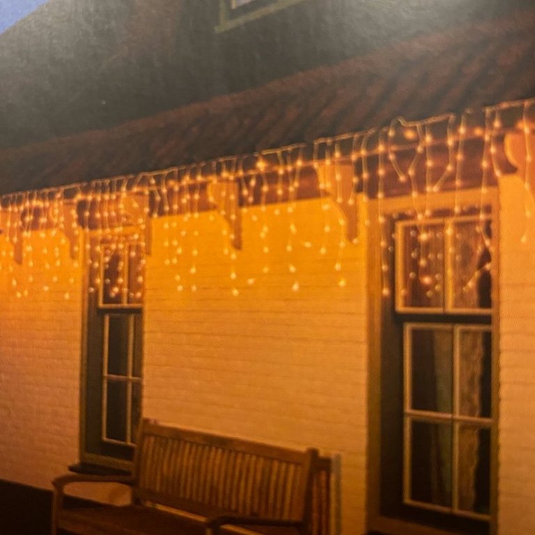 Flex Wire Icicle grýlukerta sería, glær snúra - hlý ljós