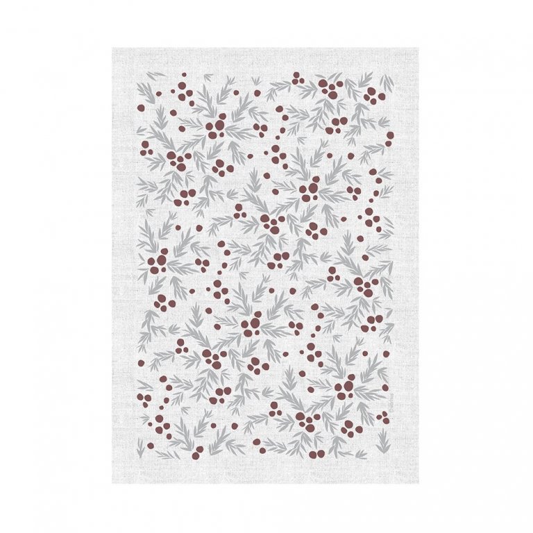 Vorhús viskustykki Einiber -  hvítt