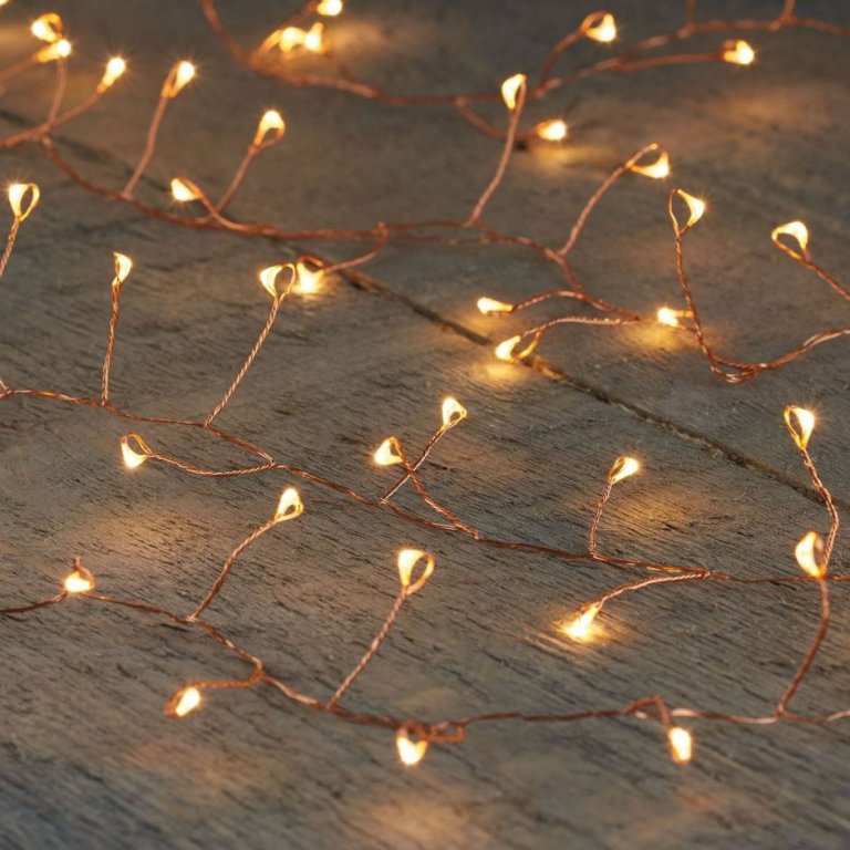 Led wire IVY sería, kopar vír - hlý ljós