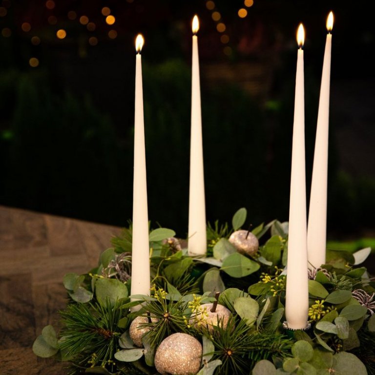 Lærðu að gera aðventukrans - myndband 1