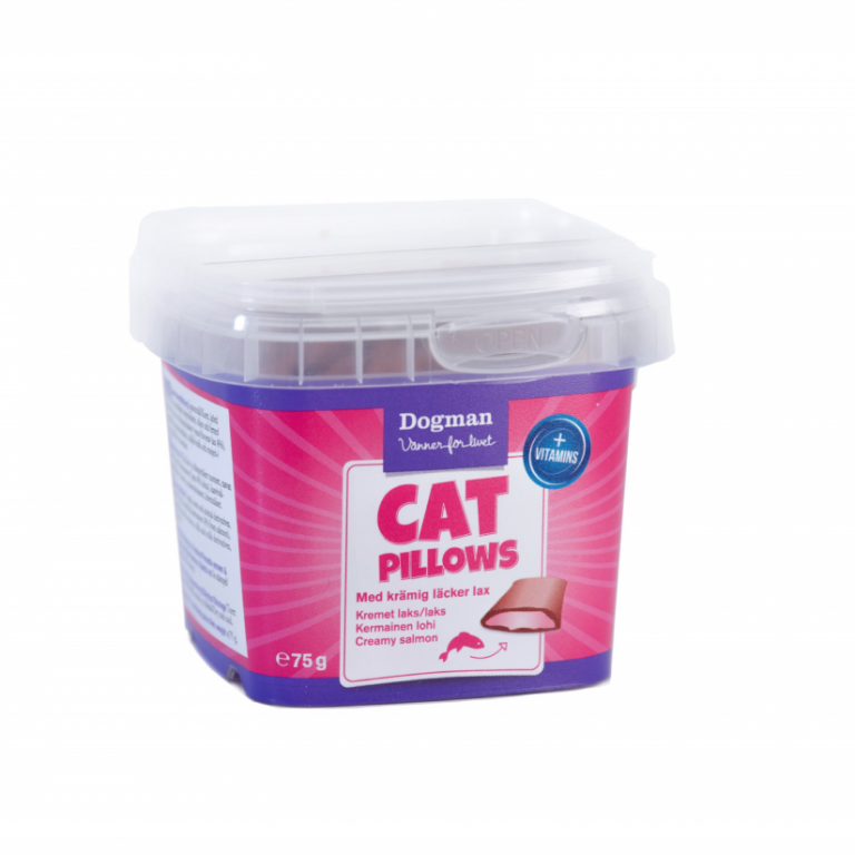Cat Pillows með laxi