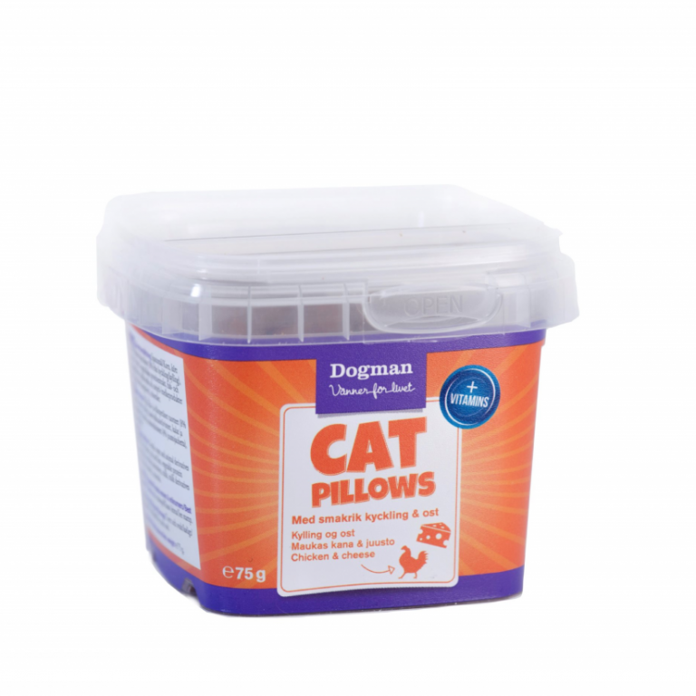 Cat Pillows með kjúklingi og osti