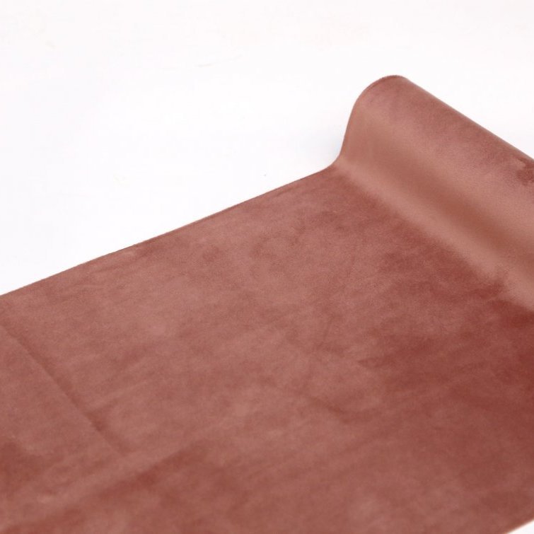 Antik bleikur flauels renningur