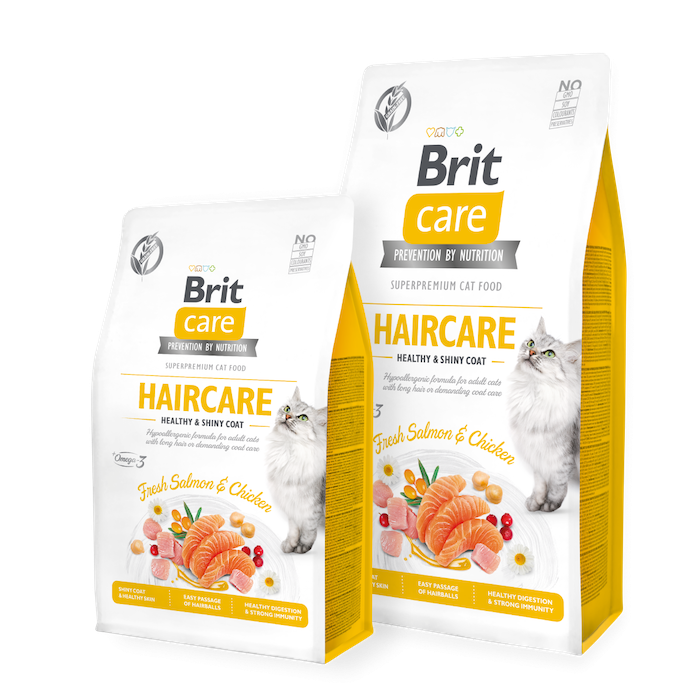 Brit Care Cat Grain-Free HAIRCARE HEALTHY AND SHINY COAT