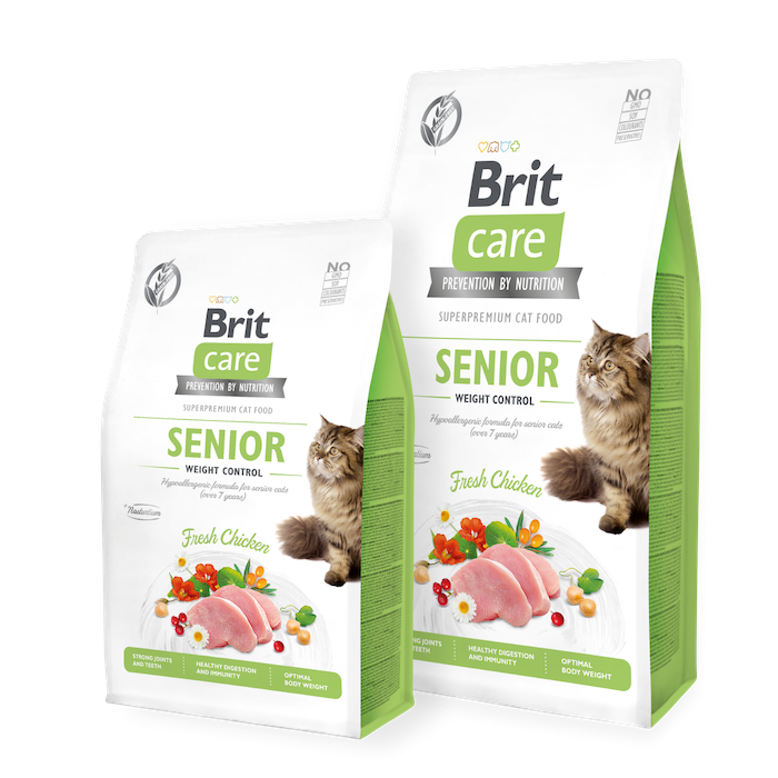 Brit Care Cat Grain-Free SENIOR AND WEIGHT CONTROL