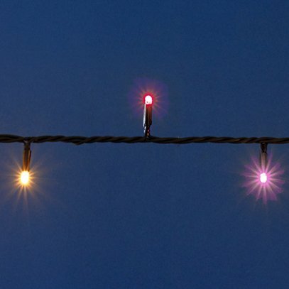 Connect De Luxe 100 ljósa - marglit ljós